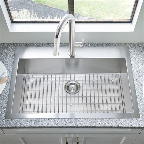 standard stainless steel kitchen sink